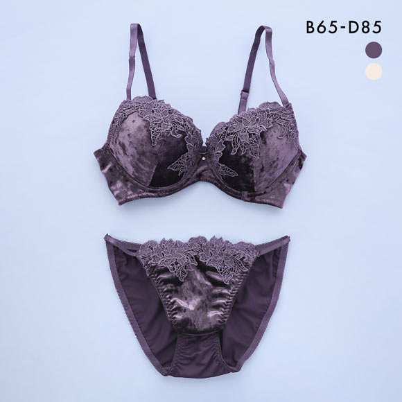 スパイシー ブラジャー ショーツ セット エレガントベロア SPICY