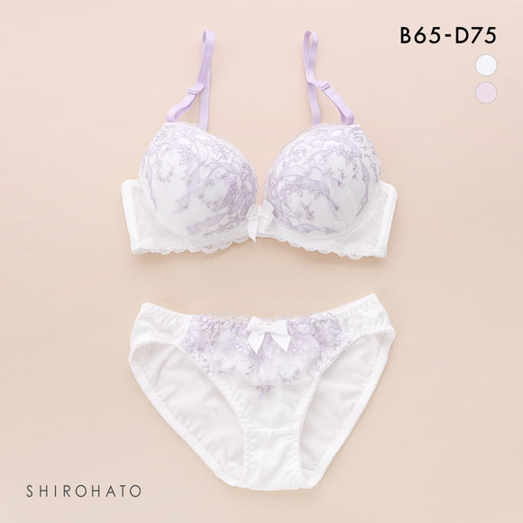 ロマンティックドール ブラショーツセット リボン柄チュールレース Romantic doll