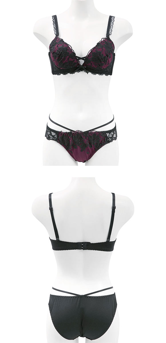 エンジェルキス ブラジャー ショーツ セット 花柄レース Angel Kiss