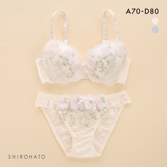 ルルモアナ アンティークチューリップ ブラセット ABCD ブラジャー ショーツ セット LULUMOANA