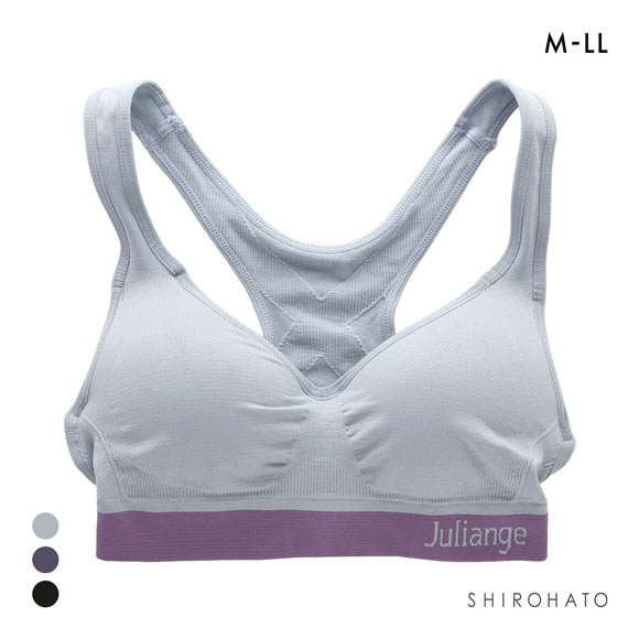 成型丸編み ノンワイヤーブラジャー M L LL スポーツブラ おやすみブラ ナイトブラ リラックス チル 部屋着 普段着 部活