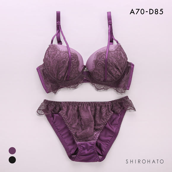 エクラ 脇高 アイラッシュ×センシュアルホール ブラセット ABCD ブラジャー ショーツ セット 脇肉 谷間 脇寄せ ECLAT