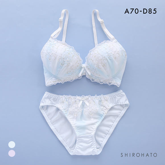 ピュアシェリ オーロララメチュール×グラデシフォン ブラセット ABCD70-85 盛り 谷間 美胸 寄せ 姫 セット PURECHERIE