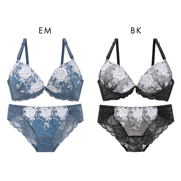 ピュアシェリ 脇高 ラメチュール ブラセット ABCD ブラセット ABCD 谷間 盛り 脇寄せ ブラジャー ショーツ セット PURECHERIE