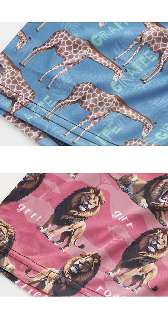 キングノバ サファリセット ボクサーパンツ 3枚組 メンズ 前あき 3点セット 3P ストレッチ プリント 大きいサイズ KING NOVA お得