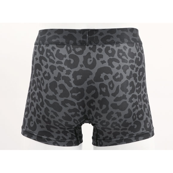 キングノバ ヒョウ柄 冷感ボクサーパンツ メンズ 前開き M L LL 接触冷感 ひんやり 涼しい 快適 KING NOVA ストレッチ プリント
