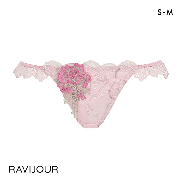 ラヴィジュール シャイニーバタフライ ストレッチレース ノーマルショーツ SM バックレース 透け RAVIJOUR