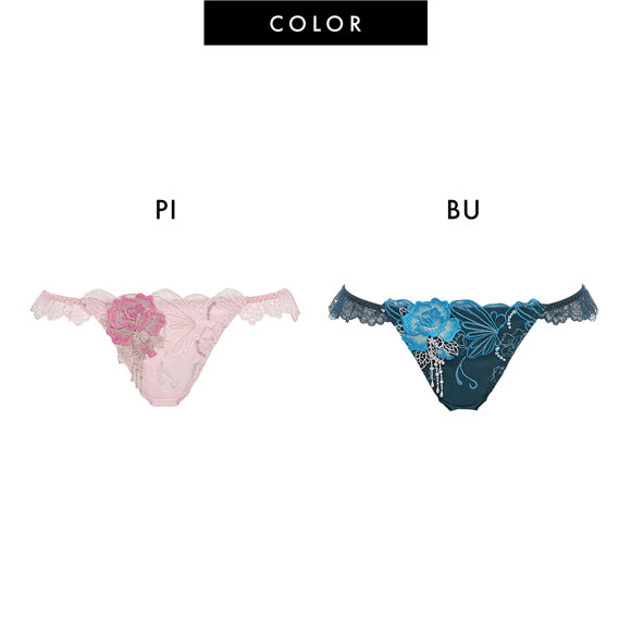 ラヴィジュール シャイニーバタフライ Tバックショーツ タンガ ソング SM バックレース 透け ストリング RAVIJOUR