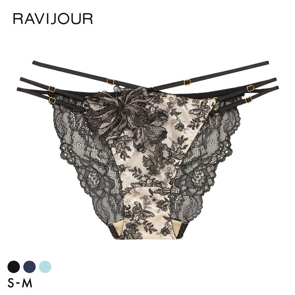 ラヴィジュール ソワリス レース ノーマルショーツ SM セクシー 総レース バックレース RAVIJOUR