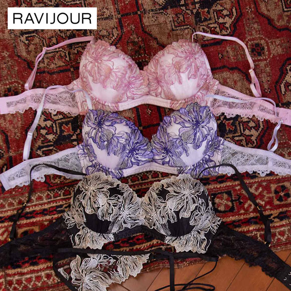 ラヴィジュール ミレイユ シンクアップブラ ブラジャー F 盛り 谷間 バストアップ リフトアップ RAVIJOUR 下着