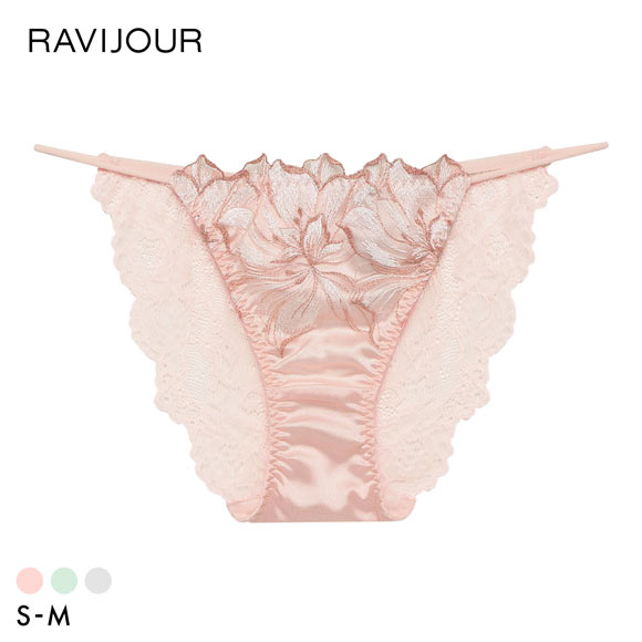 ラヴィジュール ラヴェリス ストレッチレース ノーマルショーツ SM セクシー 総レース バックレース 下着 RAVIJOUR