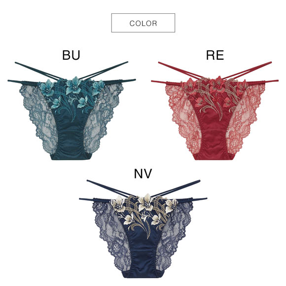ラヴィジュール エポナ ストレッチレース ノーマルショーツ SM セクシー 総レース バックレース 下着 RAVIJOUR