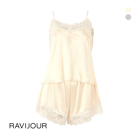ラヴィジュール グロッシー セットアップ RAVIJOUR ルームウェア　パジャマ ナイトウェア