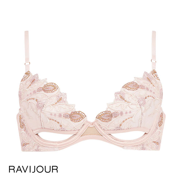 ラヴィジュール RAVIJOUR レーシーフェザー グラマーアップ ブラジャー BC 盛り 谷間 バストアップ リフトアップ