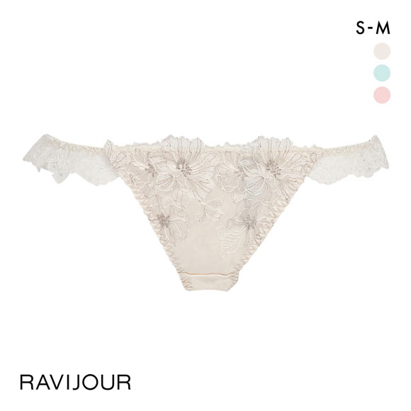 ラヴィジュール ラディアント ストレッチレース ショーツ SM バックレース 総レース 透け RAVIJOUR