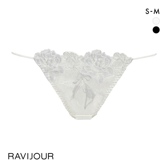 ラヴィジュール エレガンピオニー Tバック ショーツ SM バックレース 総レース 透け ホールデザイン RAVIJOUR