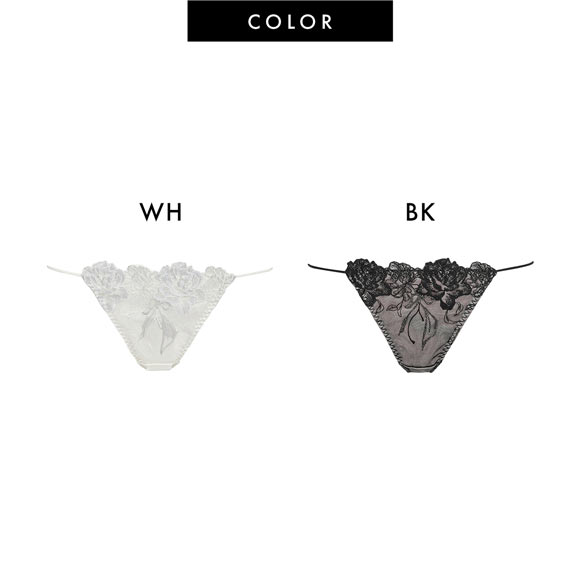 ラヴィジュール エレガンピオニー Tバック ショーツ SM バックレース 総レース 透け ホールデザイン RAVIJOUR