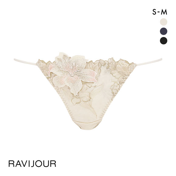 ラヴィジュール マリーサテン エンブレース ショーツ ノーマルショーツ SM バックレース 透け RAVIJOUR