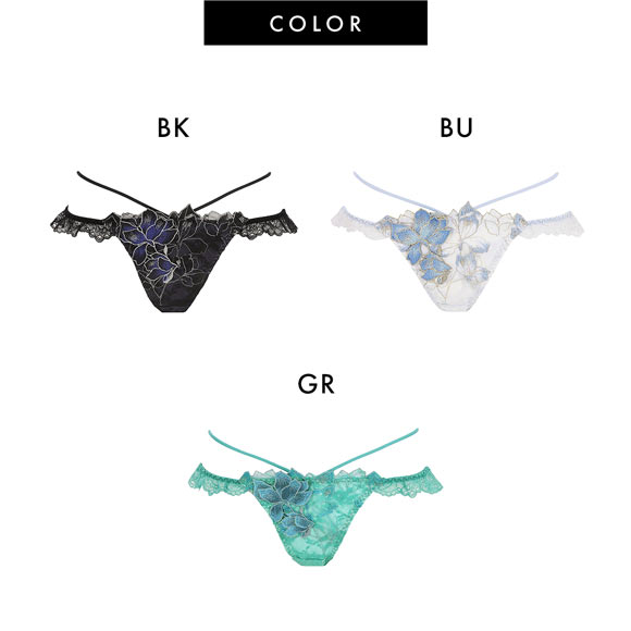 ラヴィジュール ノーブルマグノリア ストレッチレース ノーマルショーツ SM バックレース 透け RAVIJOUR