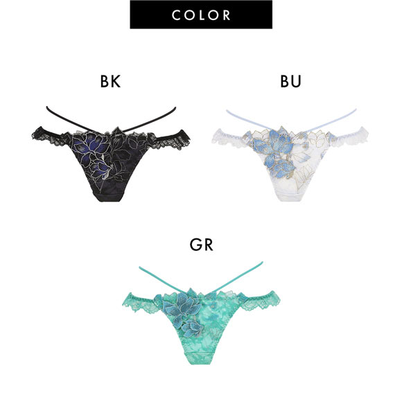 ラヴィジュール ノーブルマグノリア ストレッチレース Tバック SM バックレース 透け ストリング RAVIJOUR