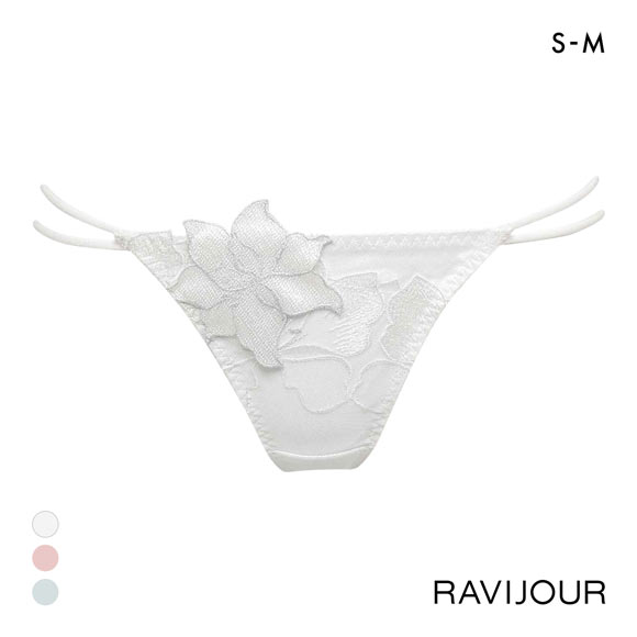 ラヴィジュール RAVIJOUR フルブルーム アシンメトリー ショーツ Tバック 単品