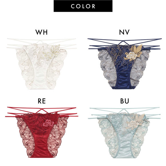 ラヴィジュール フェザーセレステ ストリングコード ショーツ ノーマルショーツ セクシー SM バックレース 透け RAVIJOUR