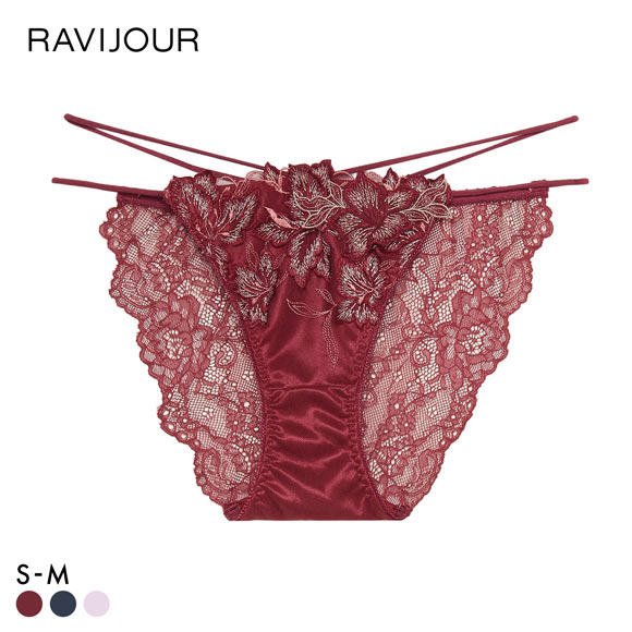 ラヴィジュール グロリアージュ ストレッチレース ショーツ ノーマルショーツ SM バックレース 透け RAVIJOUR