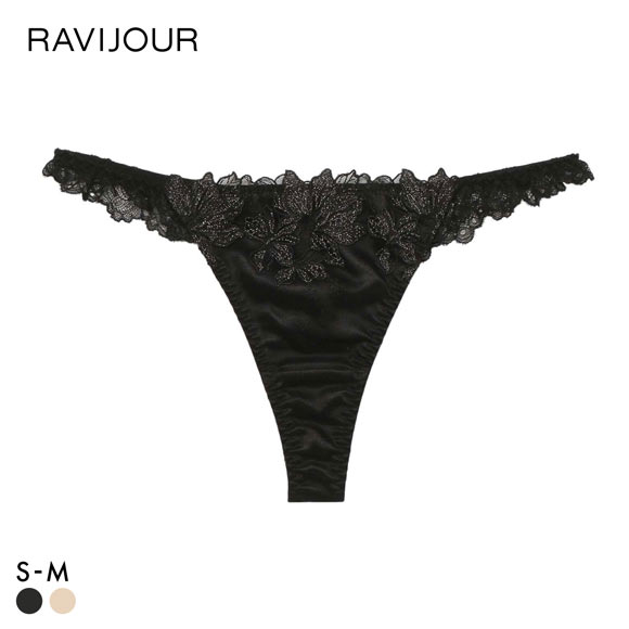ラヴィジュール フィオナ ストレッチレース Tバックショーツ ソング タンガ セクシー SM バックレース 透け RAVIJOUR