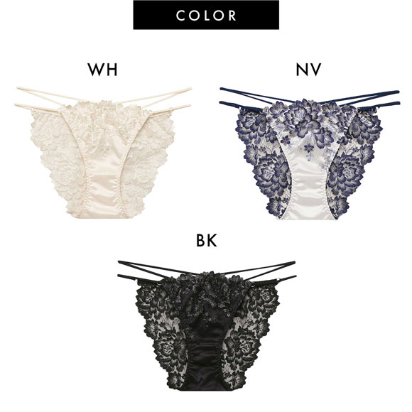 ラヴィジュール パルフルール エンブロイダリーレース ショーツ ノーマルショーツ SM セクシー バックレース 透け RAVIJOUR