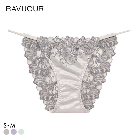 ラヴィジュール アヴェルネ エンブロイダリーレース ショーツ ノーマルショーツ SM セクシー バックレース 透け RAVIJOUR