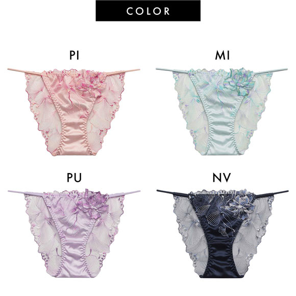 ラヴィジュール オーバーフラワー エンブロイダリーレース ノーマルショーツ SM セクシー バックレース 透け RAVIJOUR