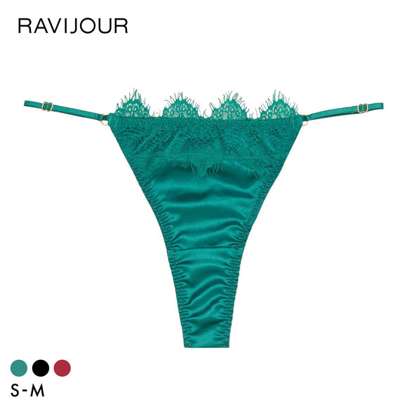 ラヴィジュール ソレーヌ ストレッチレース Tバックショーツ SM セクシー バックレース 透け RAVIJOUR