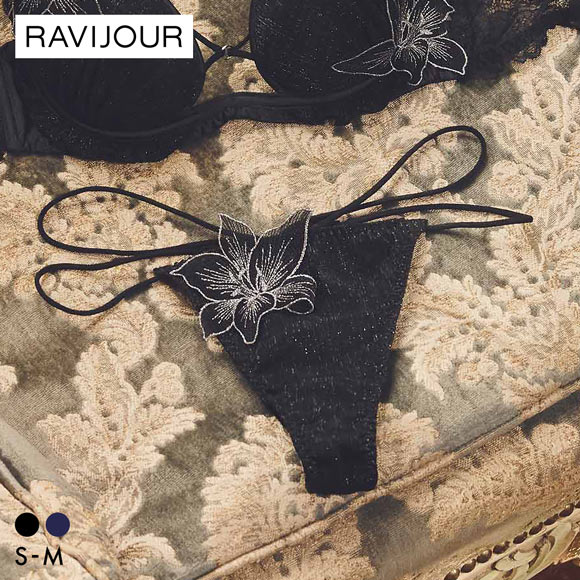 ラヴィジュール ミアエルス ストレッチレース Tバックショーツ SM セクシー バックレース 透け RAVIJOUR