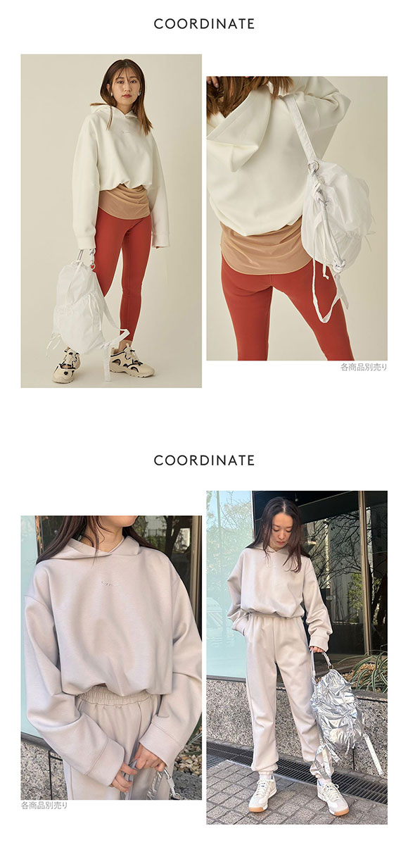 エミ IPSA／emmi ダンボールフーディートップス emmi