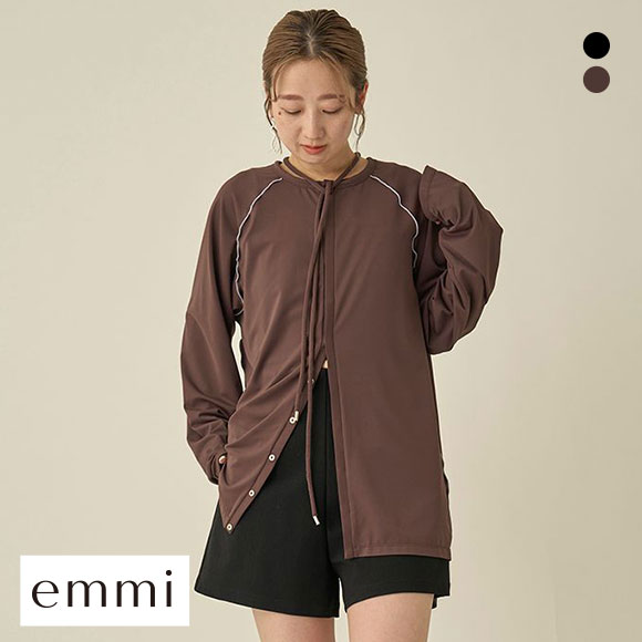エミ ラッシュガードカーディガン emmi