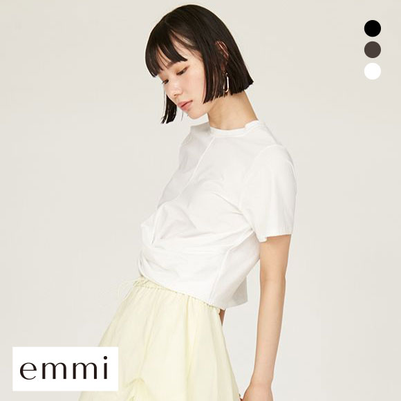エミ コンパクトデザインTシャツ emmi