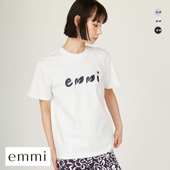 エミ ペイントemmiロゴシャツ emmi