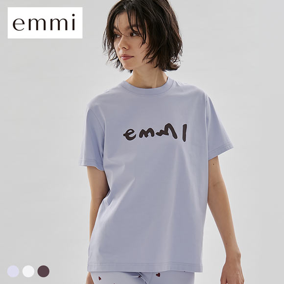 エミ ペイントemmiロゴTシャツ UVカット 接触冷感 emmi