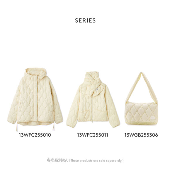 エミ emmi×TAION キルティングコート emmi