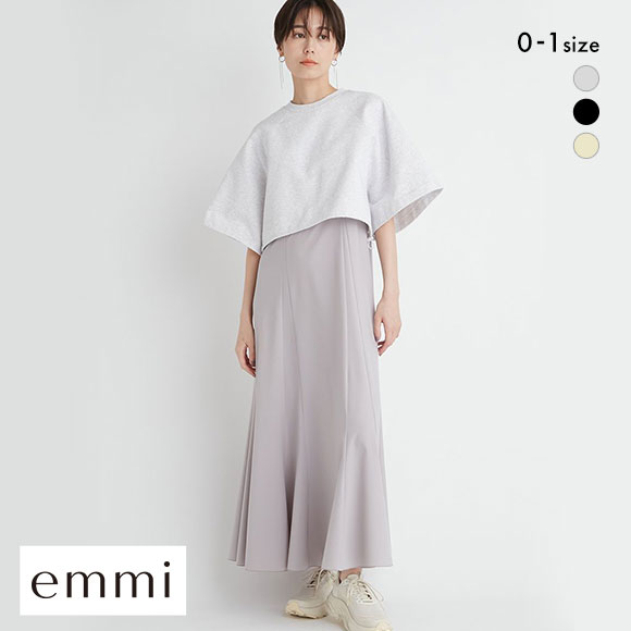 エミ 裏毛TOPSアメスリワンピースSET emmi