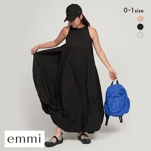 エミ シアーナイロンボリュームワンピース emmi