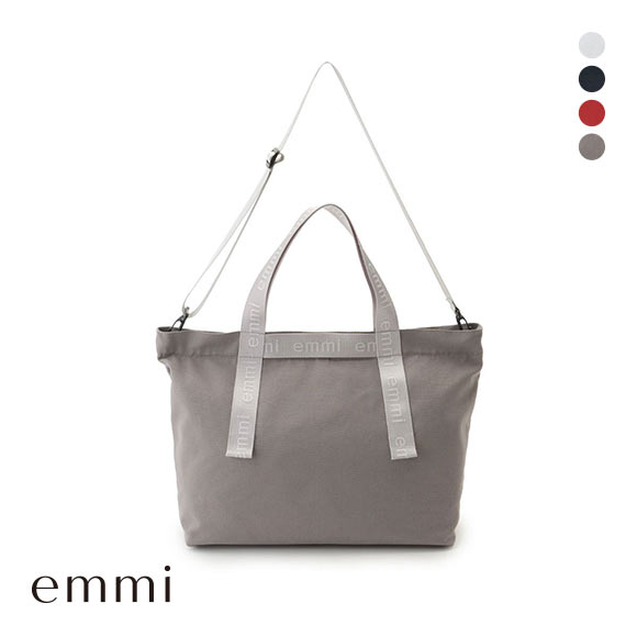 エミ 10th emmiロゴビッグトートバッグ emmi