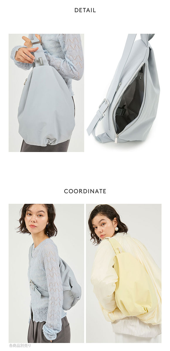 エミ 撥水 クロスボディショルダーバッグ emmi