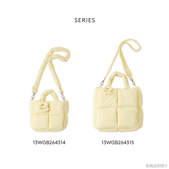 エミ ecoパデットミニショルダーバッグ emmi