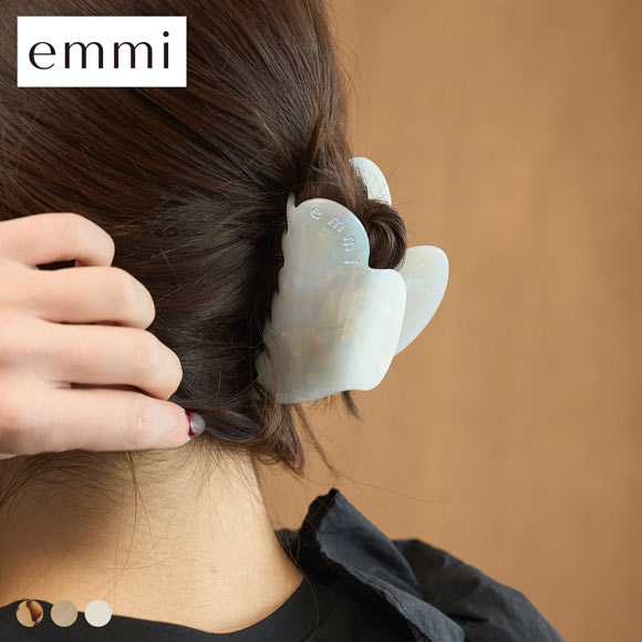 エミHEART ニュアンスハートヘアクリップ emmi