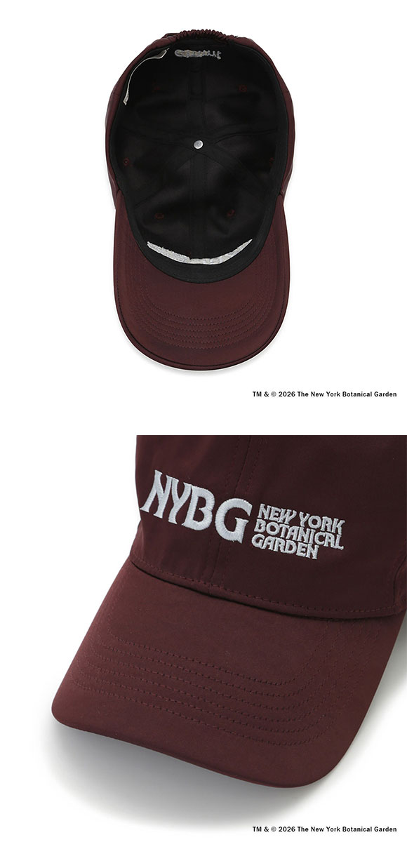 エミ emmi×NYBG サテンロゴキャップ emmi