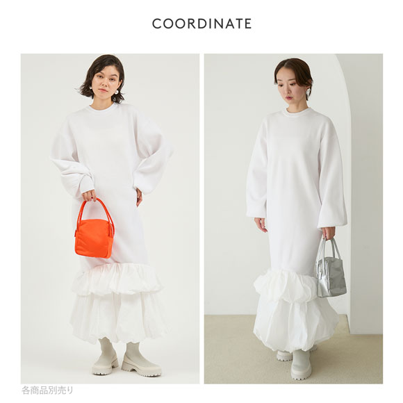 エミ ニットタフタドッキングOP emmi