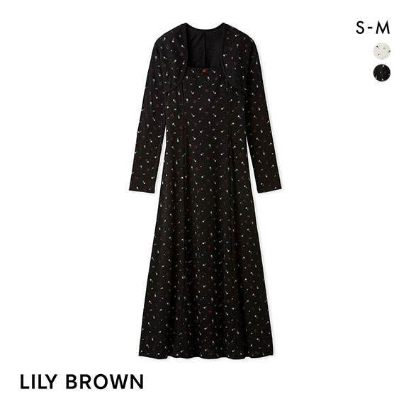 リリーブラウン ランジェリー ナイトブラドレス プティローズ LILY BROWN Lingerie