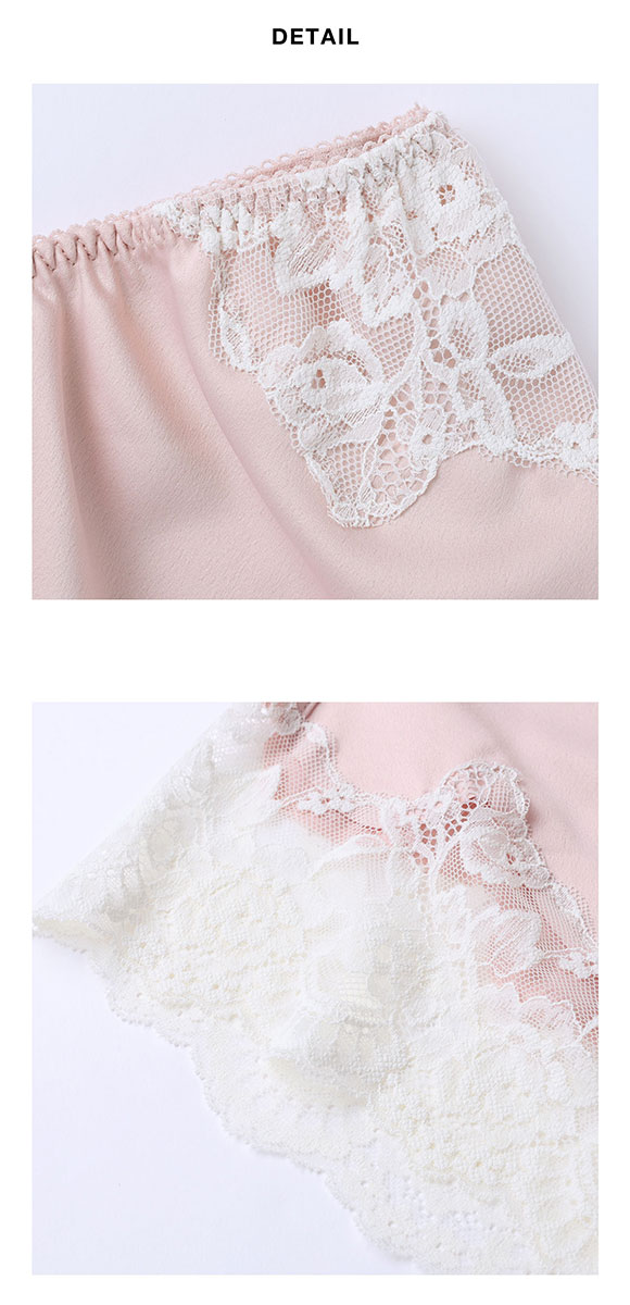 リリーブラウン ランジェリー サテンランジェリーショートパンツ LILY BROWN Lingerie