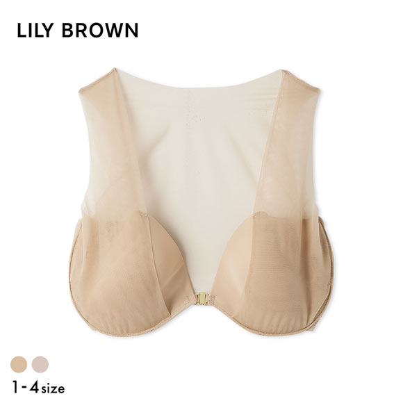 リリーブラウン ランジェリー シアーファンデブラ オフショルダートップス カップ付き LILY BROWN Lingerie